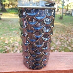 Starbucks Ceramic Tumbler With Lid - Siren Scales - 10 fl oz